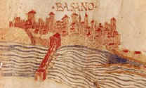 la più antica rappresentazione del Ponte, 1557